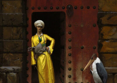 Jean-Léon Gérôme, The Marabou, 1889