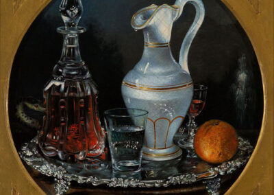 John T. Sinnett, Demon Rum Versus Water, circa 1860