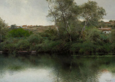 Emilio Sanchez-Perrier, By the River