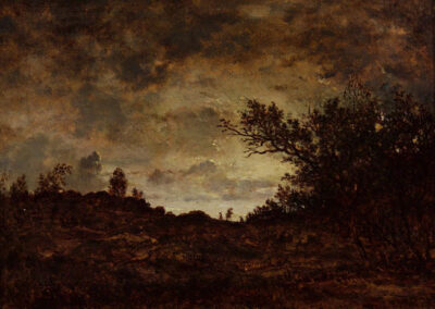 Pierre Etienne Théodore Rousseau, An Autumn Evening