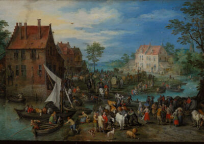 Jan Brueghel the Elder, A Flemish Fair, 1613