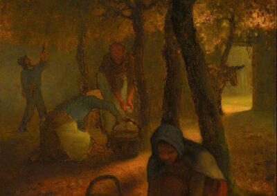 Jean-François Millet, Apple Gatherers, 1851-1853