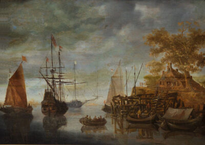 William Van de Velde the Younger, A Calm on the Dutch Coast