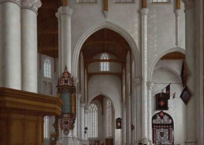 Anthonie de Lorme, Interior of a Church, 1667