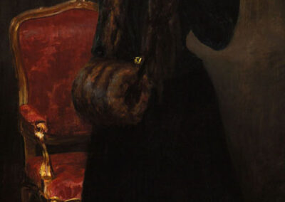 James Carroll Beckwith, The Artist’s Wife, 1897
